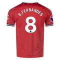 Men's Authentic B. Fernandes Manchester United Home Jersey 25/26