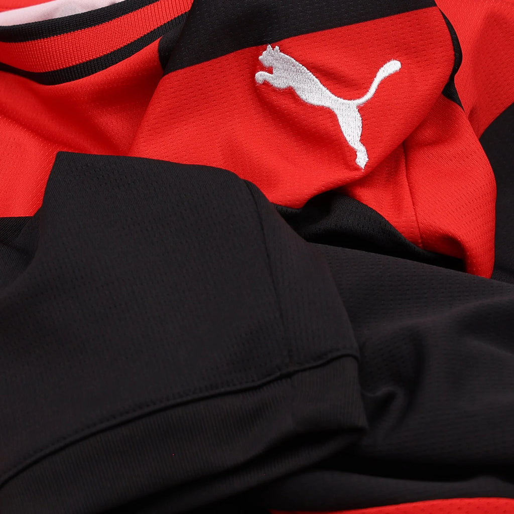 Men's Replica AC Milan Long Sleeve Home Jersey 26/27