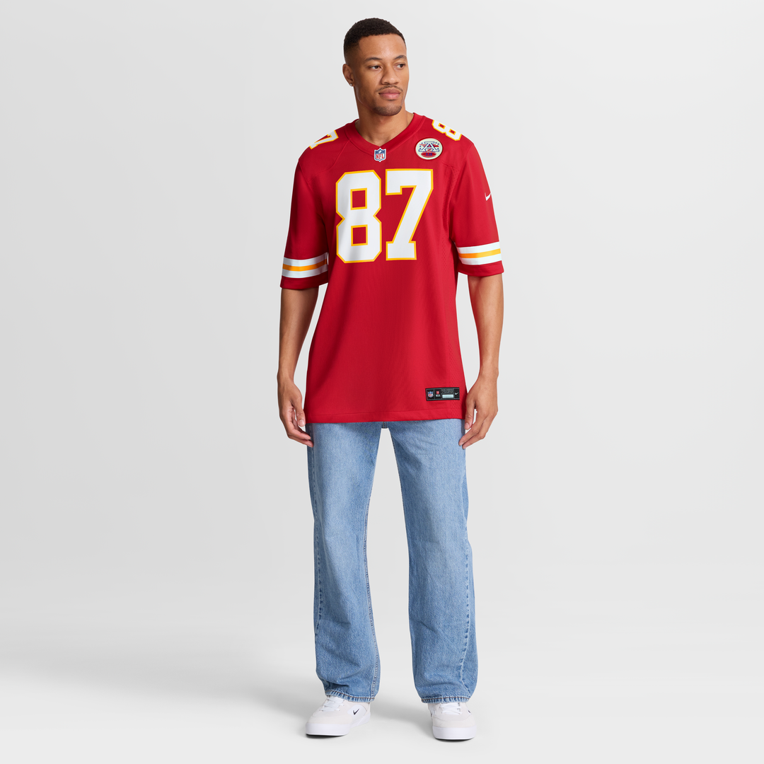 Men's Kansas City Chiefs Travis Kelce Red