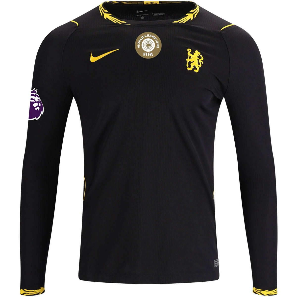 Men's Replica Joao Pedro Chelsea Long Sleeve Away Jersey 26/27