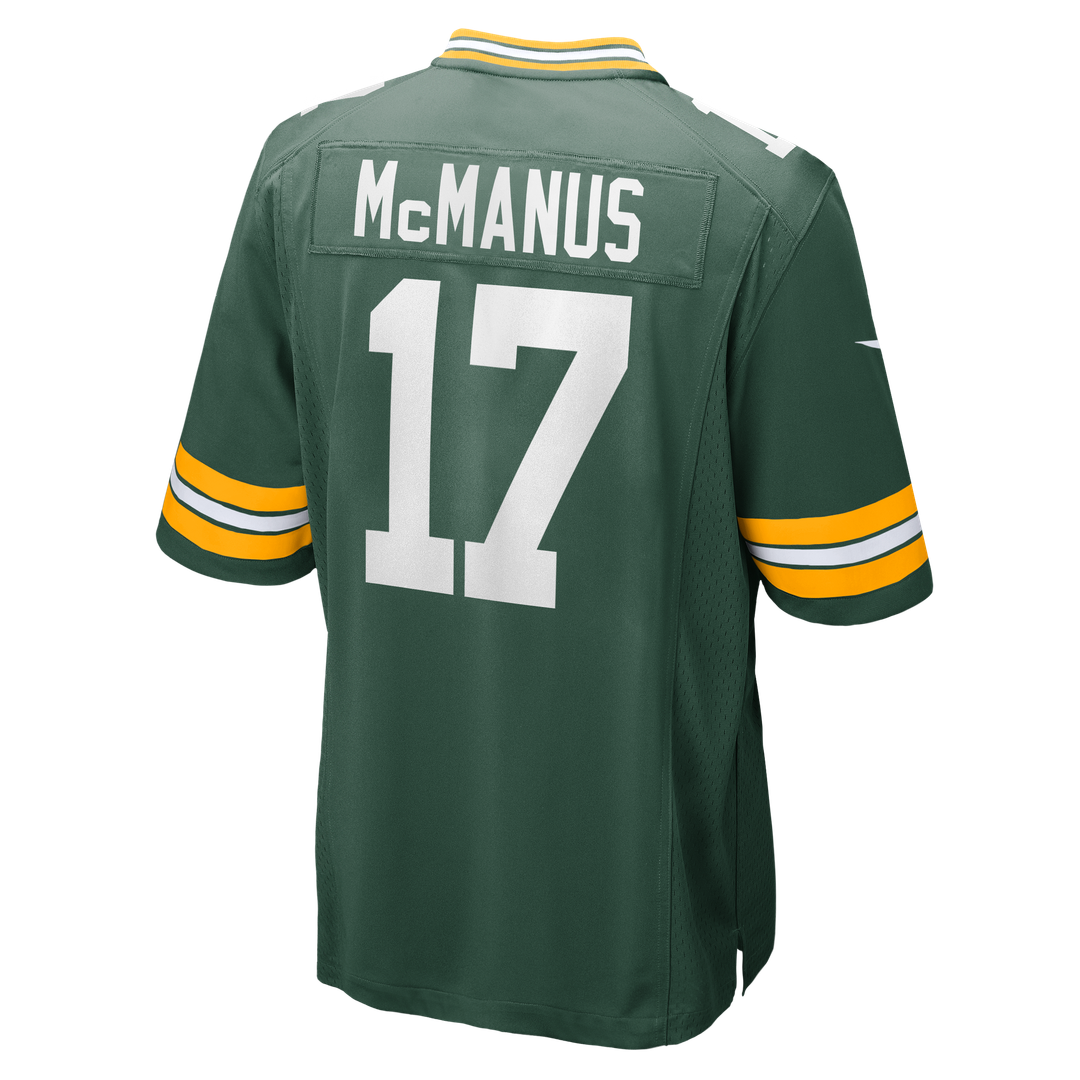 Men's Green Bay Packers Brandon McManus Green Team