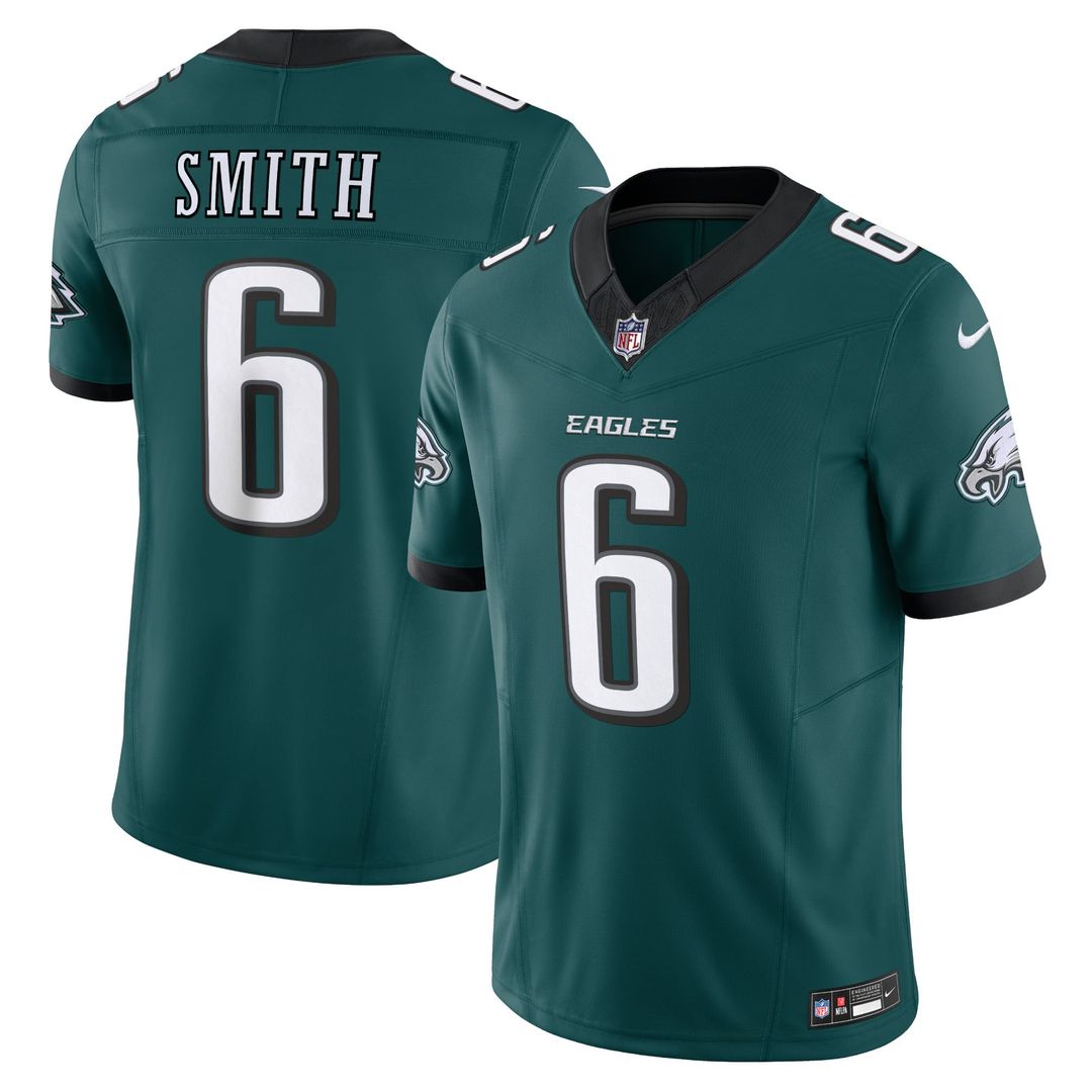 Men's Philadelphia Eagles DeVonta Smith White Vapor F.U.S.E.