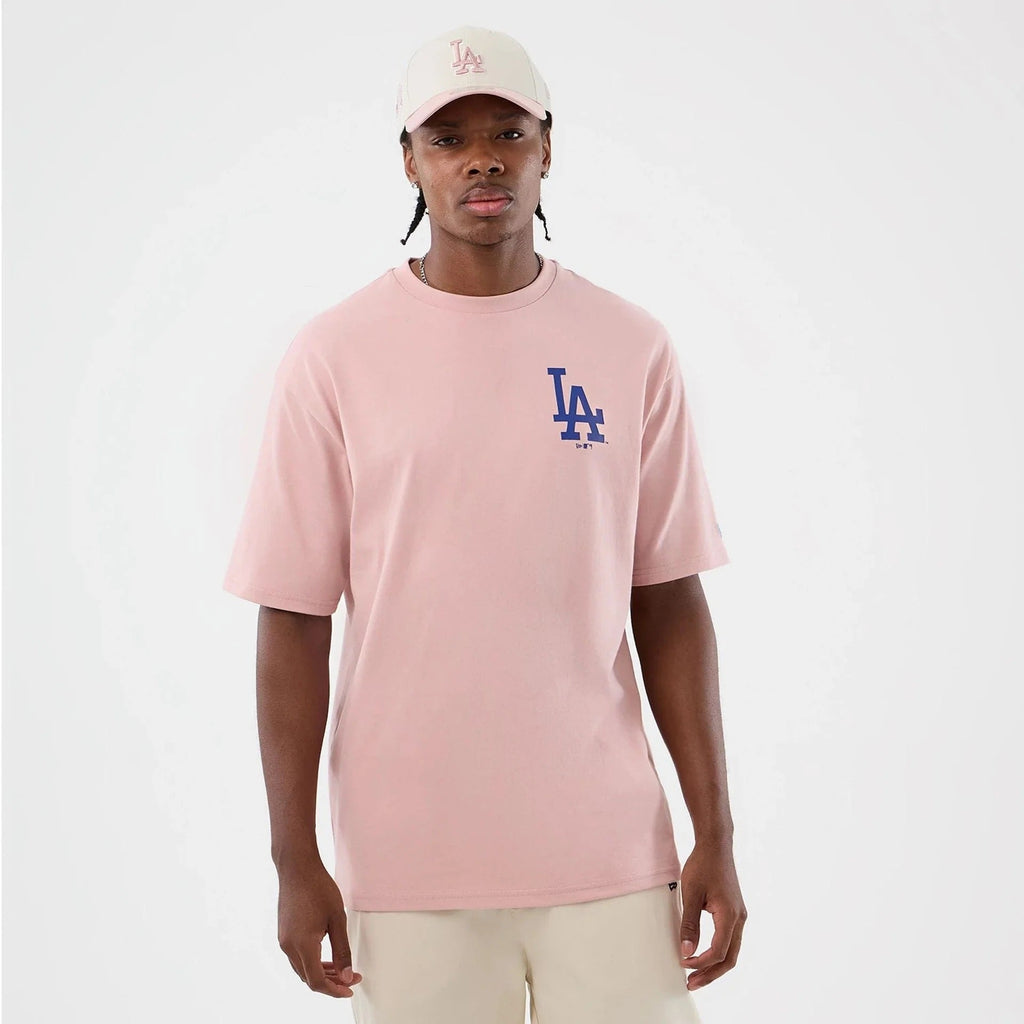 Los Angeles Dodgers MLB Graphic Tee New Era Pastel Pink