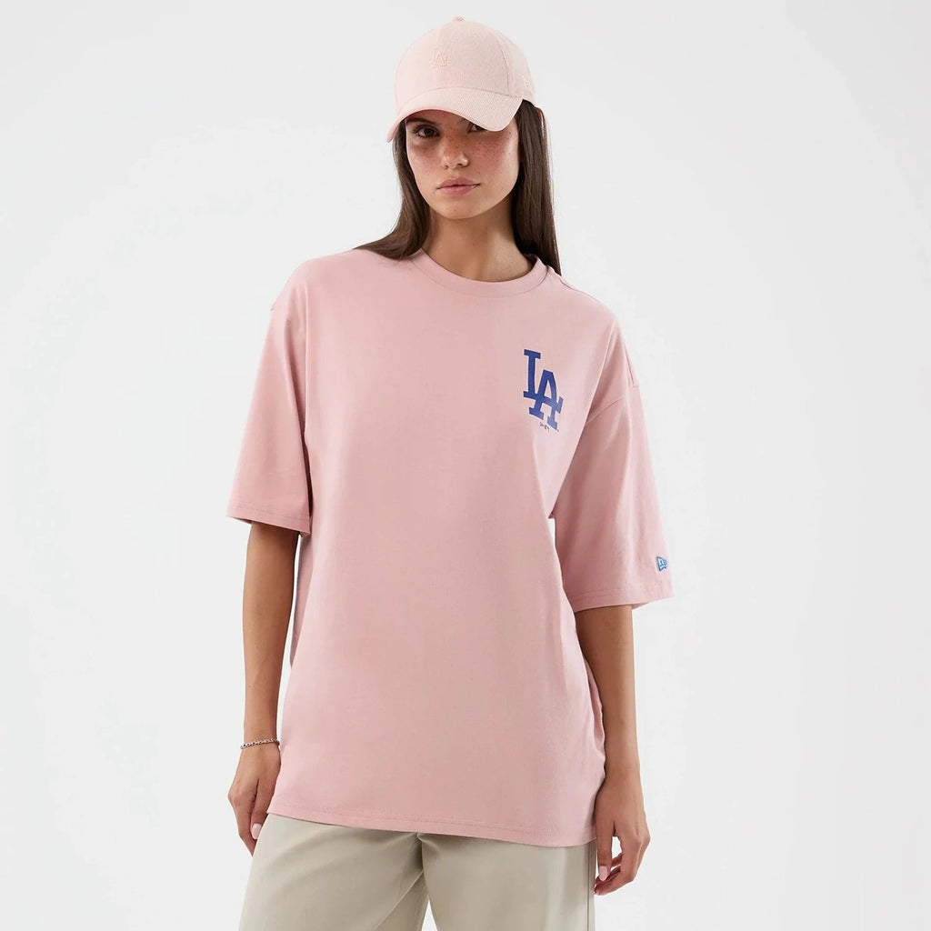 Los Angeles Dodgers MLB Graphic Tee New Era Pastel Pink