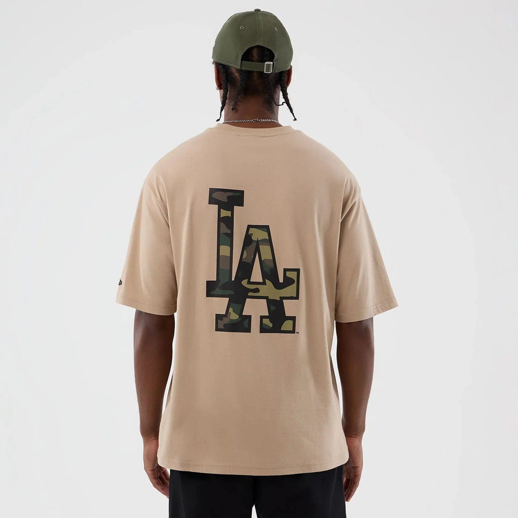 Los Angeles Dodgers MLB Infill Tee New Era Brown/Camo