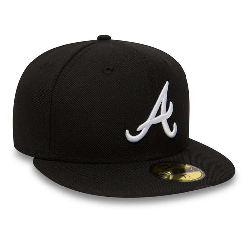 Atlanta Braves MLB League Essential 59FIFTY Fitted New Era Black/White