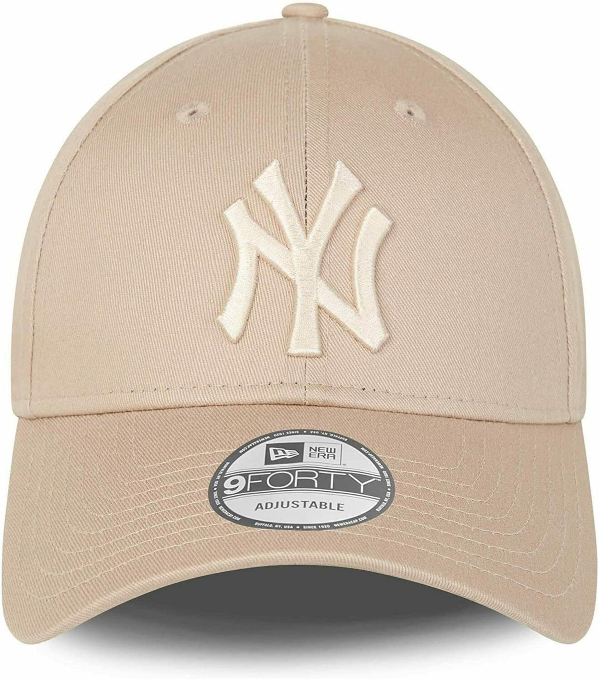 New York Yankees MLB League Essential 9FORTY Strapback New Era Cam/Stone