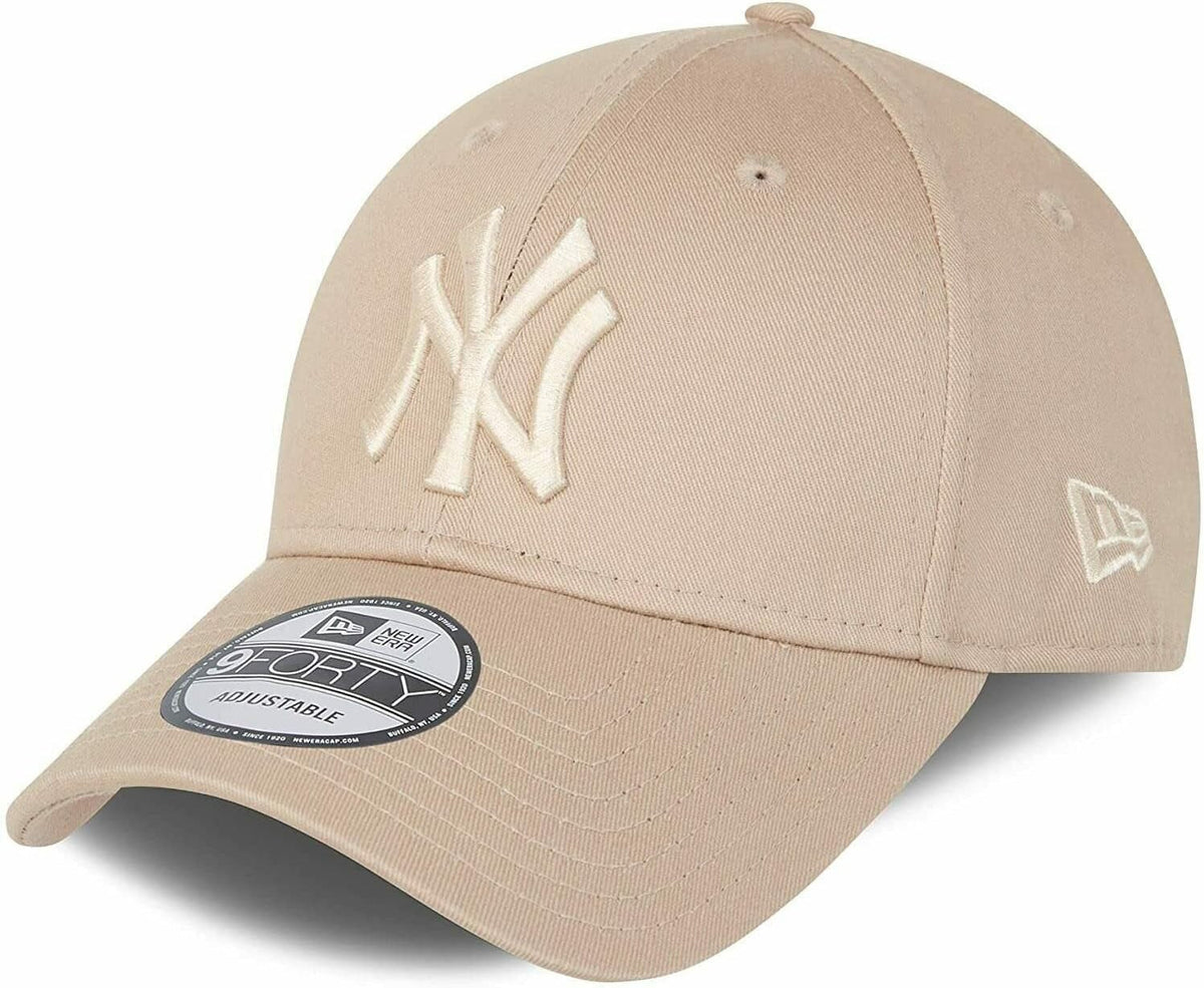 New York Yankees MLB League Essential 9FORTY Strapback New Era Cam/Stone