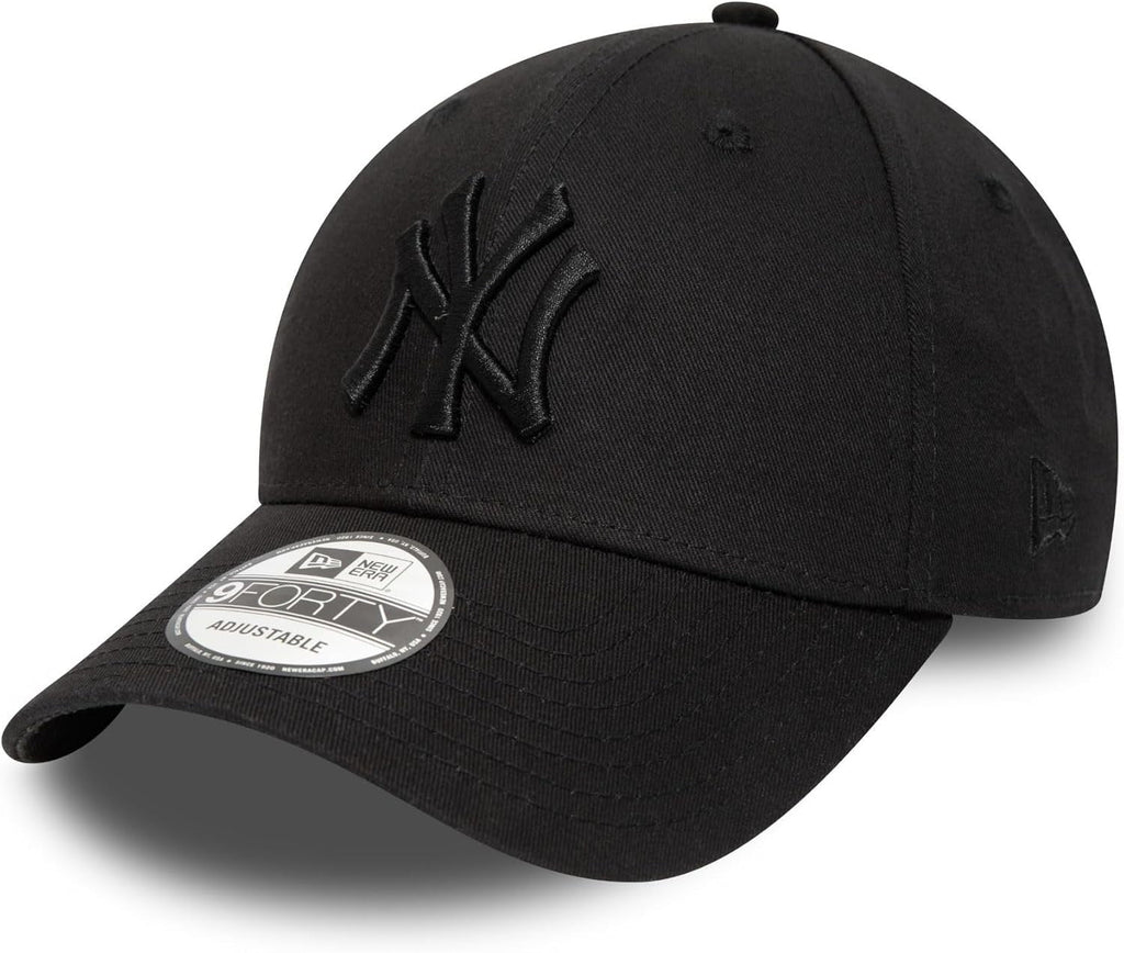 New York Yankees MLB League Essential 9FORTY Strapback New Era Black/Black