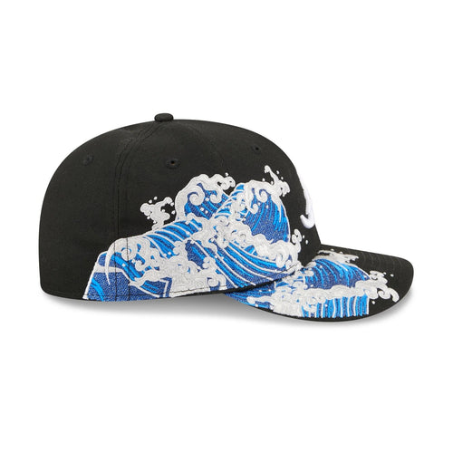 Atlanta Braves MLB Waves 59FIFTY Fitted New Era Black/White
