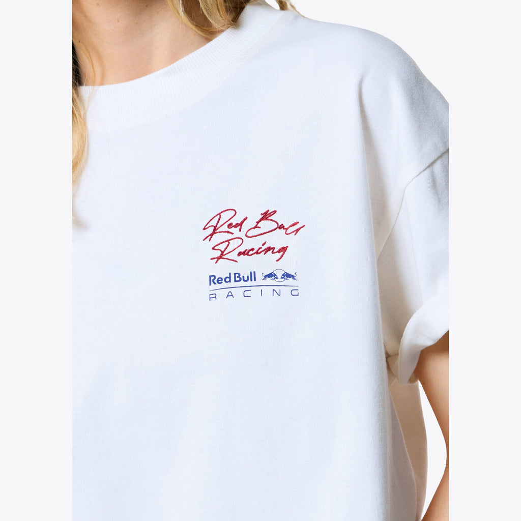 Oracle Red Bull Racing Pepe Jeans Driver T-Shirt - White - Womens