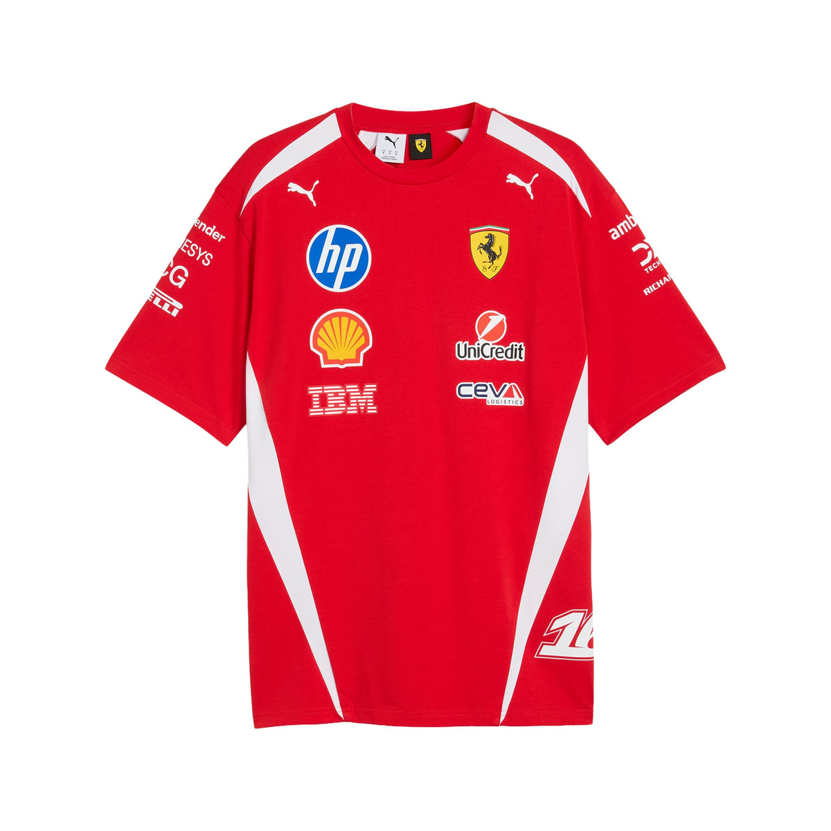 Scuderia Ferrari Replica Charles Leclerc Driver Relaxed T-Shirt